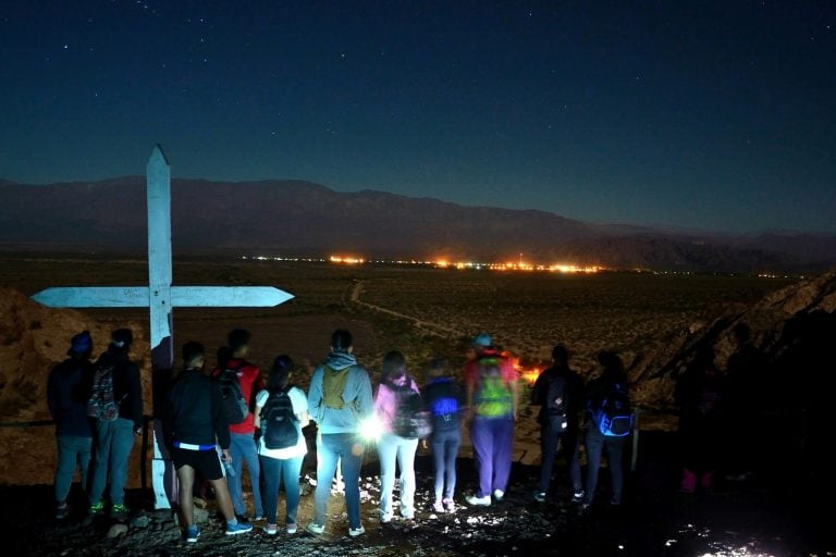 caminata a la luz de luna