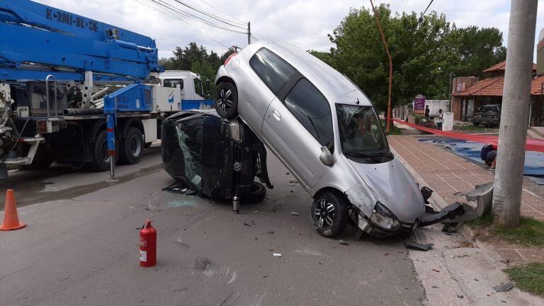 Accidente vial en Costa Azul