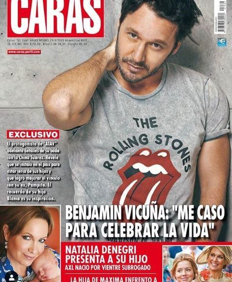 Benjamín Vicuña anunció su casamiento con la China Suárez para fin de año, al igual que su exesposa Pampita Ardohain.