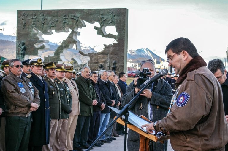 Alberto Cabanillas, ex combatiente  (Vía Ushuaia)