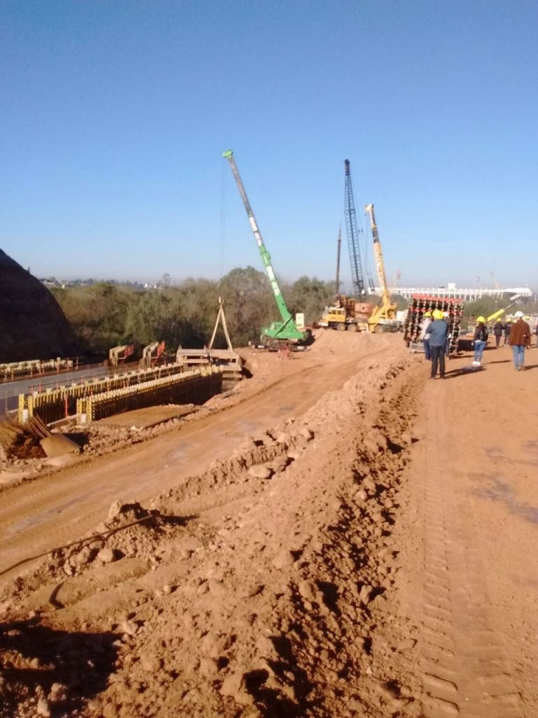 Recorrido por las obras del cierre de Circunvalación en Córdoba.