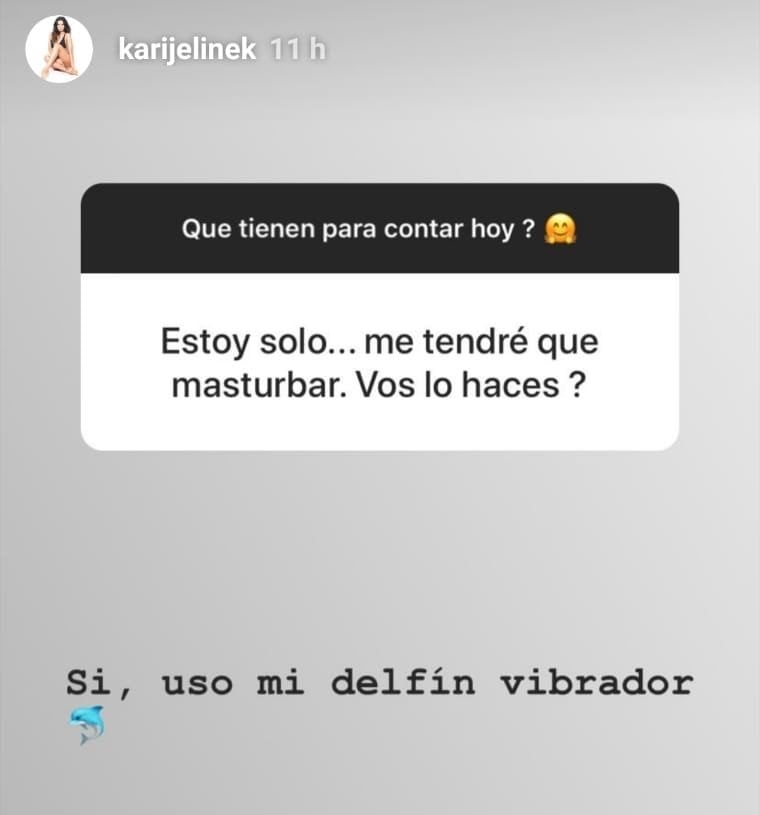 Las confesiones de Karina Jelinek (Foto: Instagram)