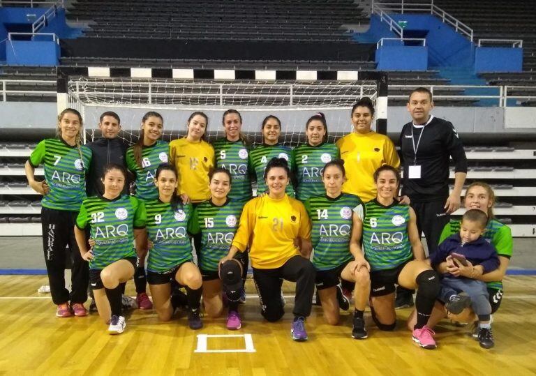 Equipo femenino de handball chaqueño (Vía Resistencia).