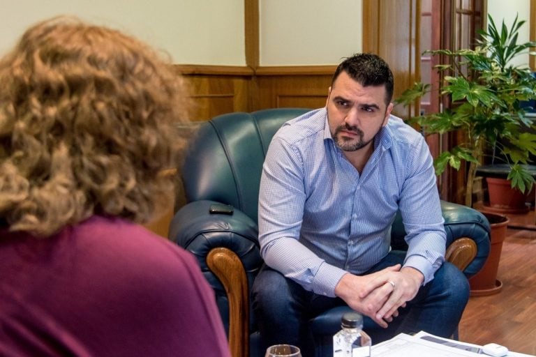 Vuoto se reunió con la diputada nacional del Frente Todos, Carolina Yutrovic