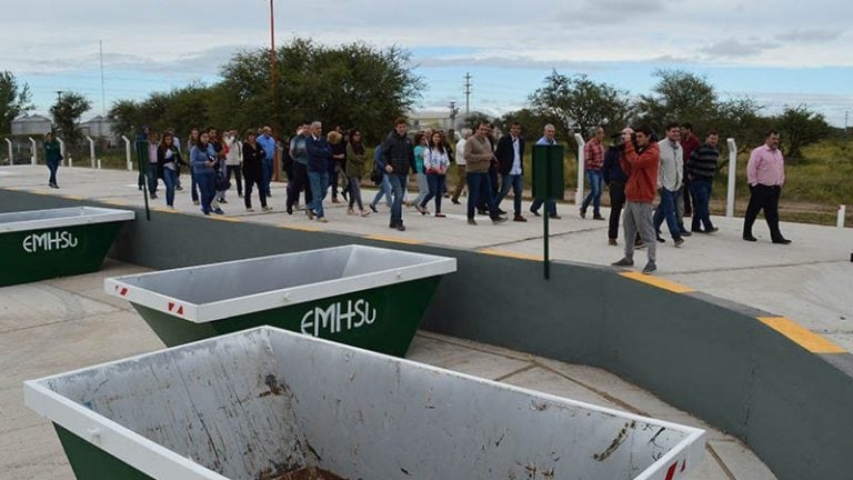 El Centro posee un playón con volquetes (Municipalidad de Santa Rosa)