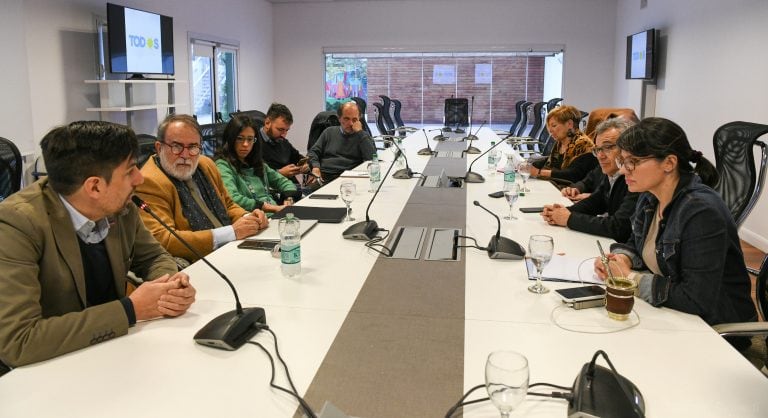 Marziotta, en el encuentro de "Frente de Todos"