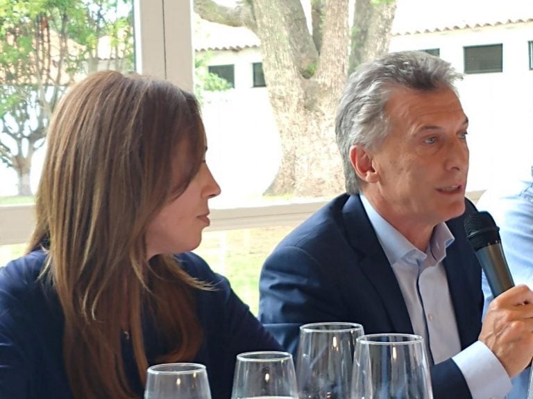 Mauricio Macri y María Eugenia Vidal