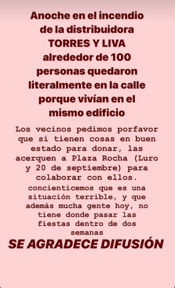 Mensaje que circula por redes sociales y WhatsApp de marplatenses.