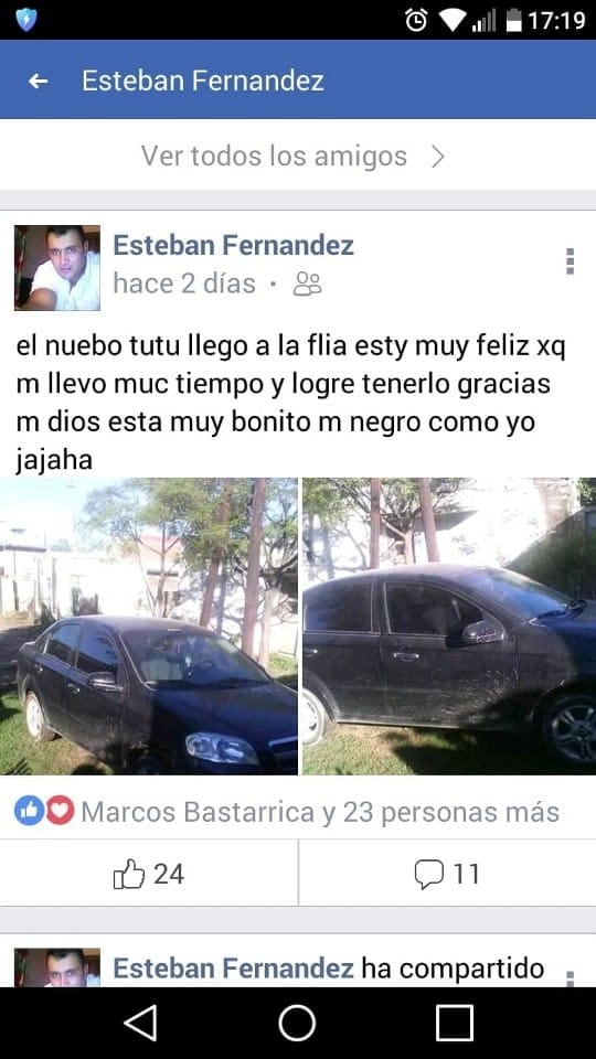 Fernández fue condenado a 18 años de prisión por matar a dos abuelos para robarle el auto.