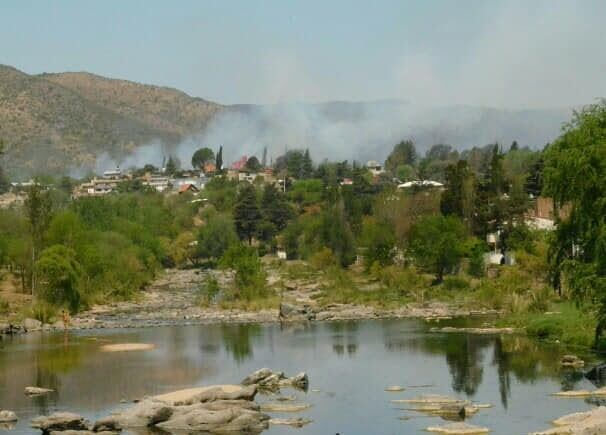 Incendio en San Antonio