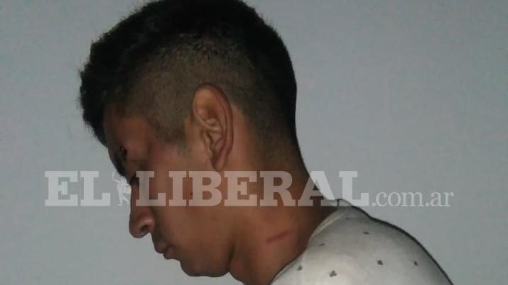 El delincuente quedó detenido (Foto: El Liberal)