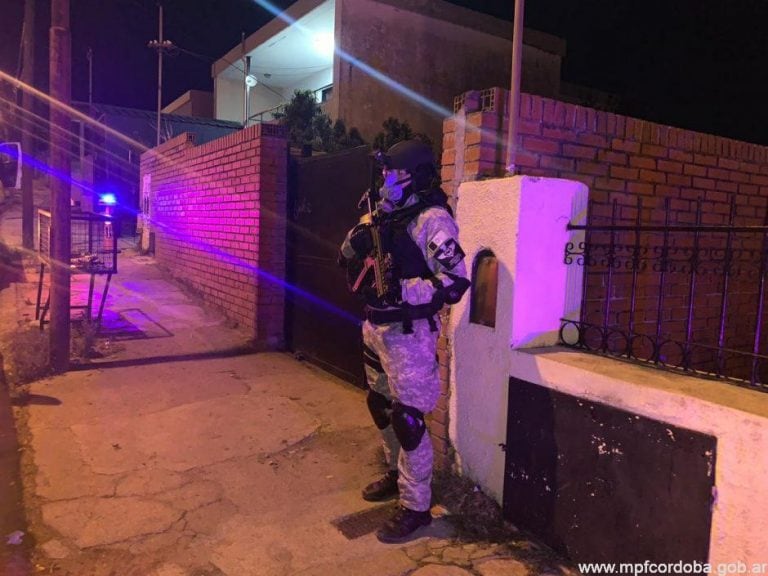 Allanamiento y detención en hotel ubicado en calle La Paz de barrio La Quinta (Foto: MPF).