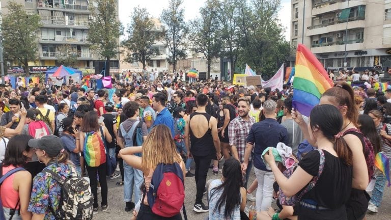 La marcha del Orgullo DIsidente en Córdoba.