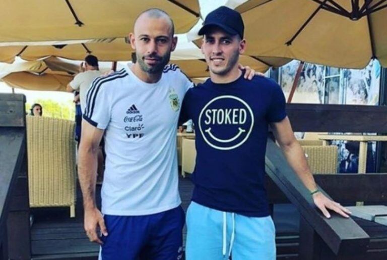 Rodrigo Pavón y Mascherano