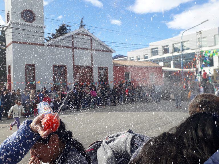 Guerra de espuma - Ushuaia 2019