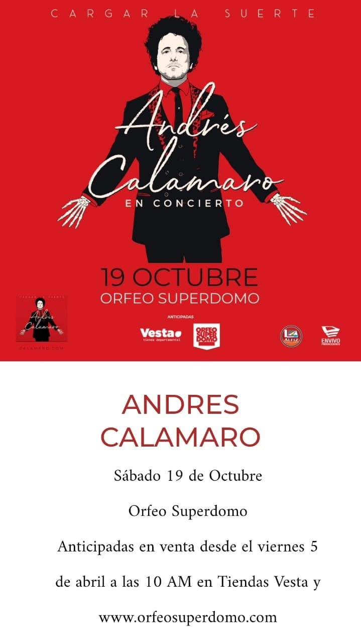 Andrés Calamaro en Córdoba,.