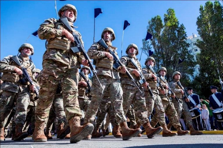 Desfile por Malvinas