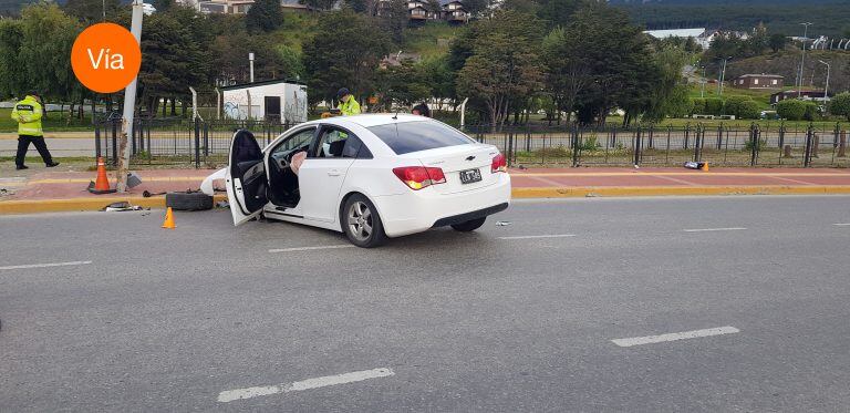 Accidente en Ushuaia