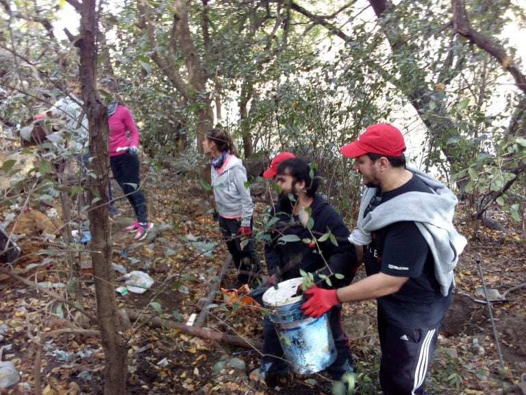 Nueva jornada de limpieza en la costa del Río San Antonio