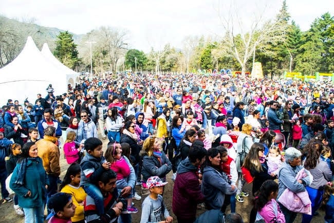 Los chicos disfrutaron de las diversas actividades que se prepararon para la celebración del Día del Niño.