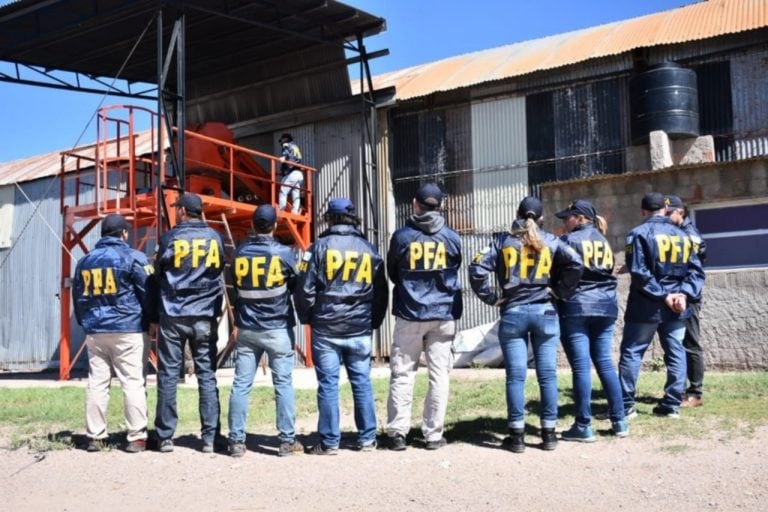 Quemaron 2664 kilos de marihuana en San Luis. Foto: El Diario de la República.