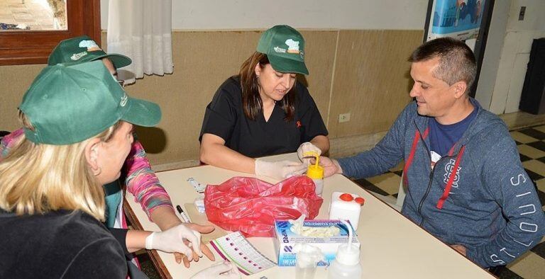 Altolaguirre también se hizo el test (Municipalidad de Santa Rosa)