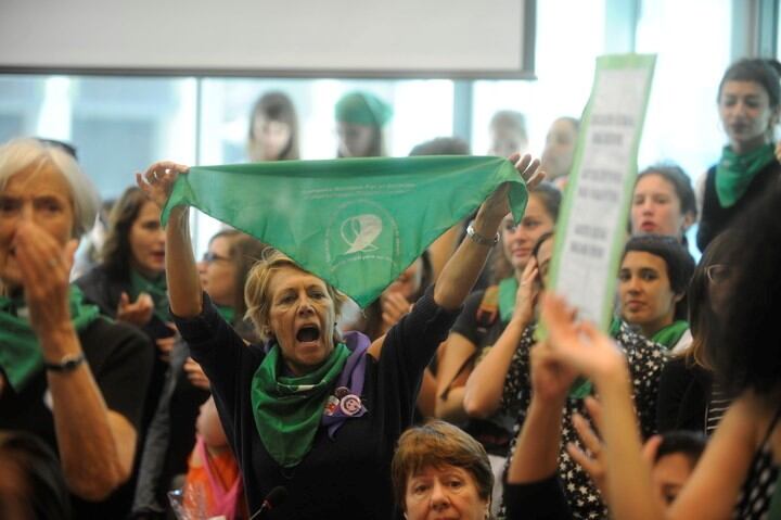 Presentaron proyecyo de ley de despenalización del aborto (Alfredo Martínez)