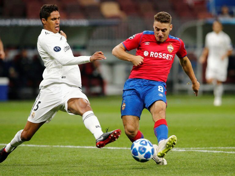 Nikola Vlasic abrió el marcador para CSKA de Moscú. Foto: AP.