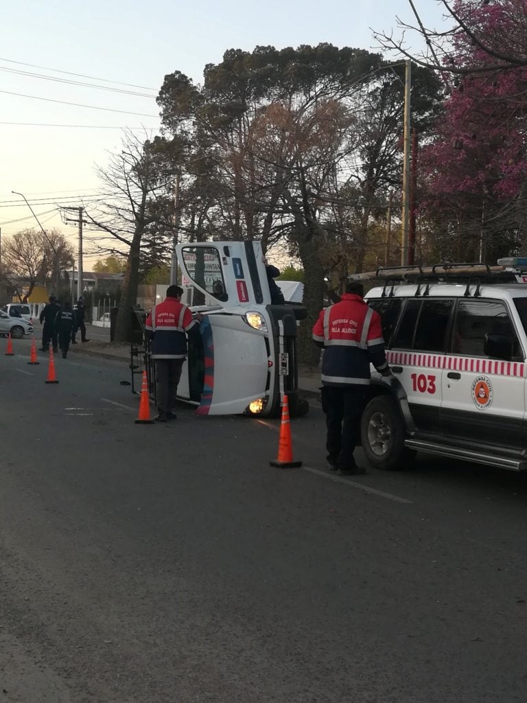 Siniestro vial en Av. Donato Alvarez (Foto: Radio Nexo)