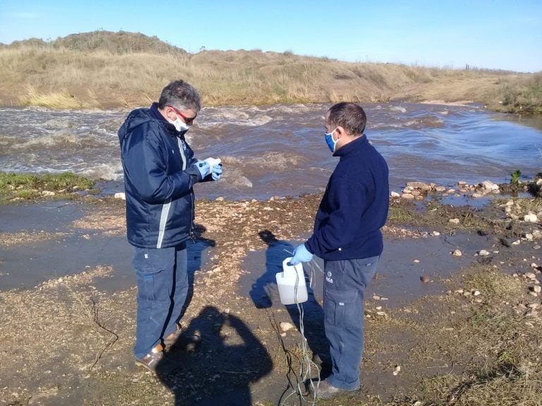 La secretaría de Gestión Ambiental junto a la empresa Malvinas realizaron el monitoreo ambiental