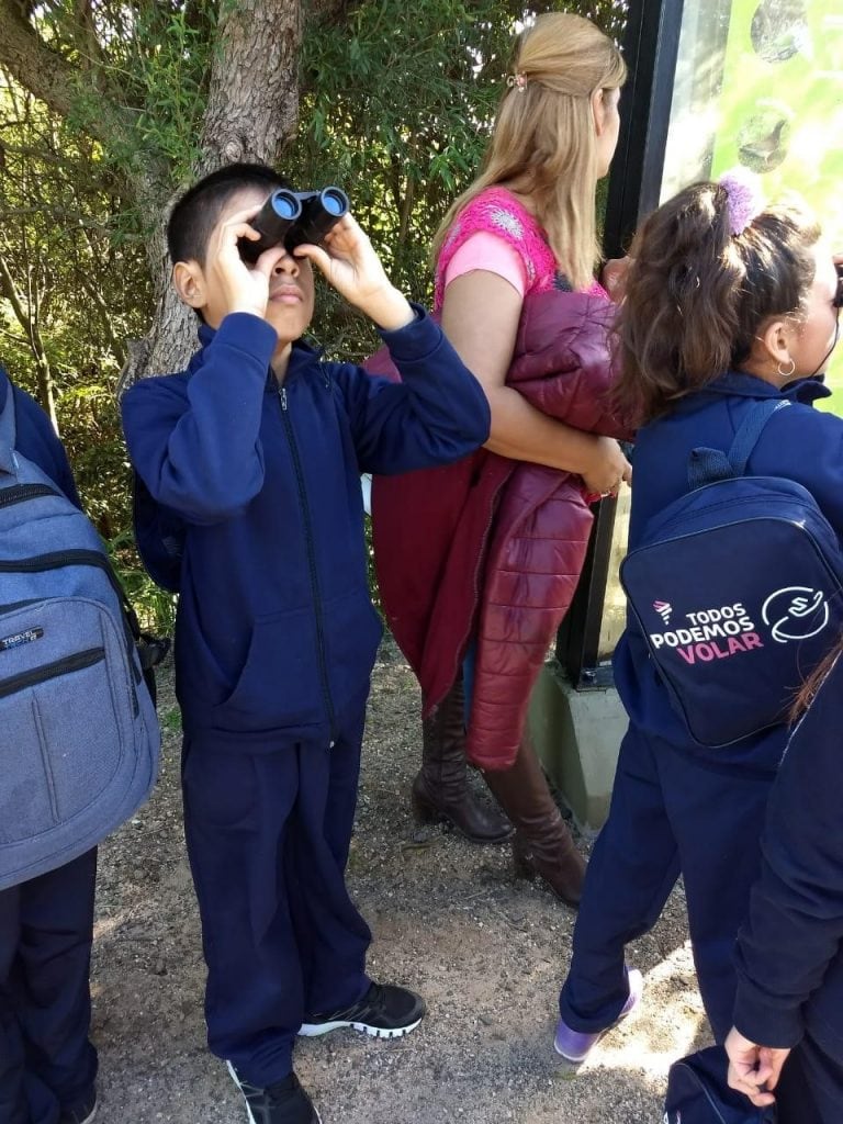 Programa “Todos Podemos Volar” con la Fundación Vida Silvestre.