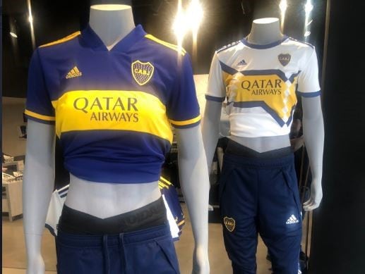 Camiseta de Boca femeninas