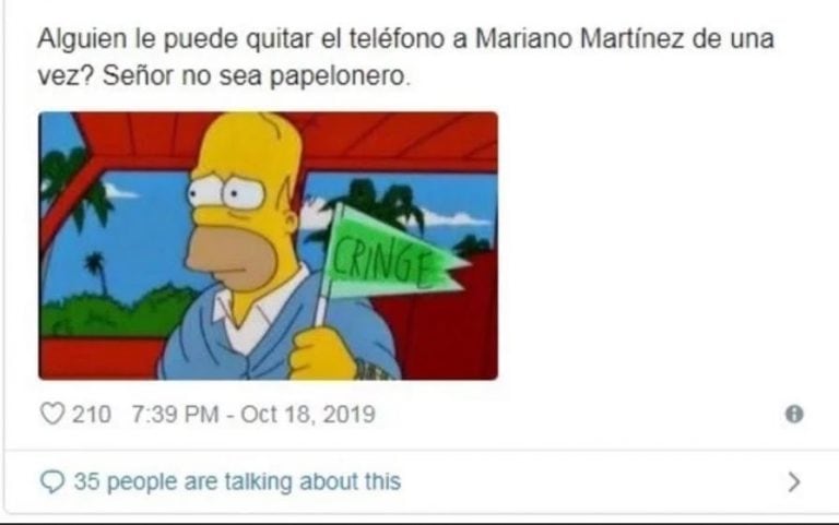 Mariano Martínez generó todo tipo de reacciones en las redes sociales por una serie de videos que compartió en Tik Tok.