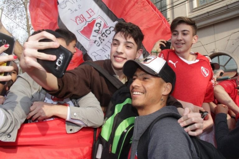 Independiente llegó a San Luis. Foto: El Diario de la República.