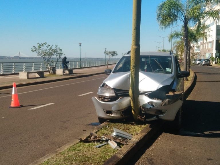 Accidente en la Costanera