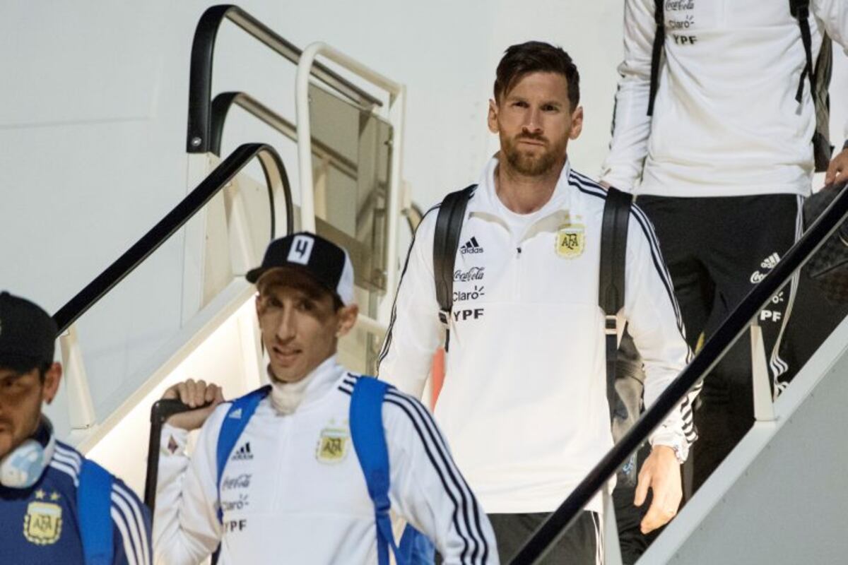 La Selección ya llegó a Rusia