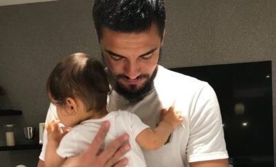 Eliana Guercio mostró por primera vez la carita de Meghan Ivi, la hija menor que tiene con Sergio Romero