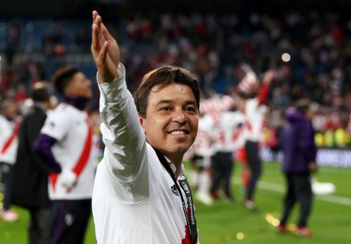 River campeón: Marcelo Gallardo, emocionado hasta las lágrimas