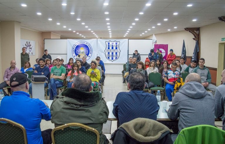 Presentación de la Maratón de Gendarmería Nacional - Ushuaia.