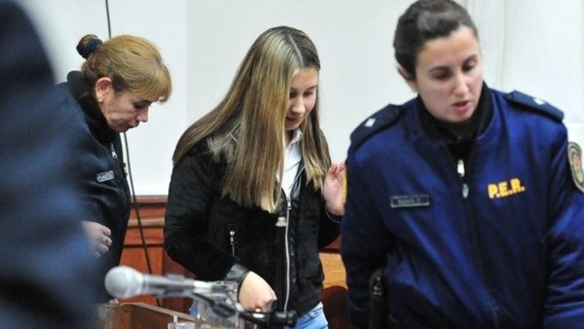 Nahir Galarza fue la última que se enteró de la sentencia a prisión perpetua