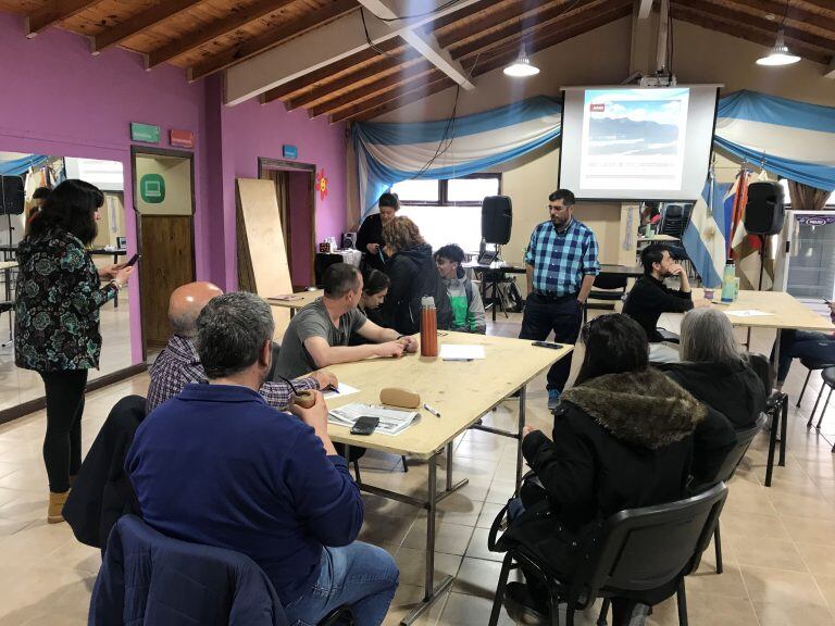 Jornada de extensión en la casa de la Cultura Tolhuin, Tierra del Fuego