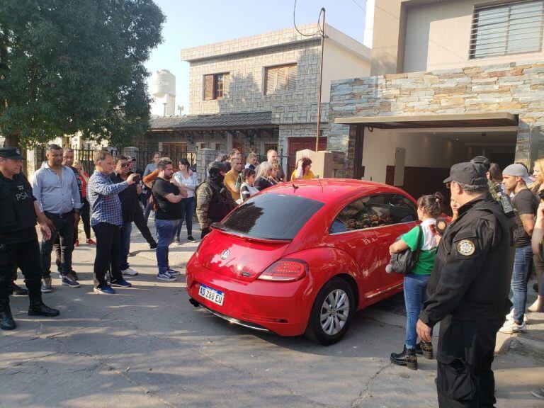 Lo secuestrado por la Justicia Federal en la casa de Saillén y Catrambone del Surrbac. (Fotos Infobae)