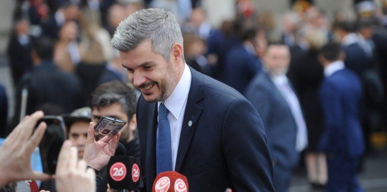 Marcos Peña, uno de los más cuestionados por el resultado electoral. (Foto: Guillermo Adami)