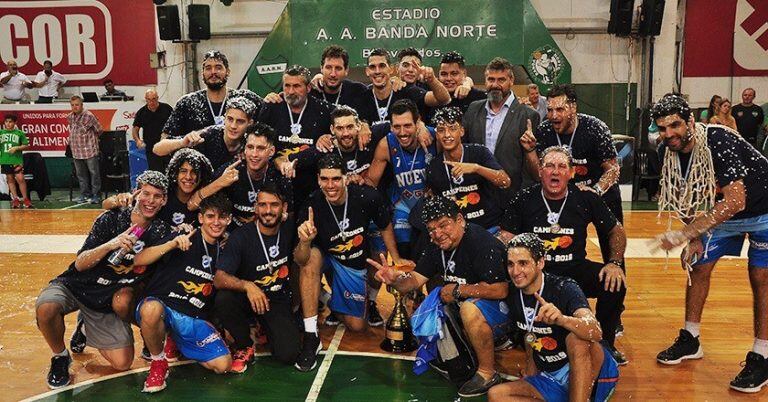 9 de morteros campeón de la Liga Cordobesa de Basquet