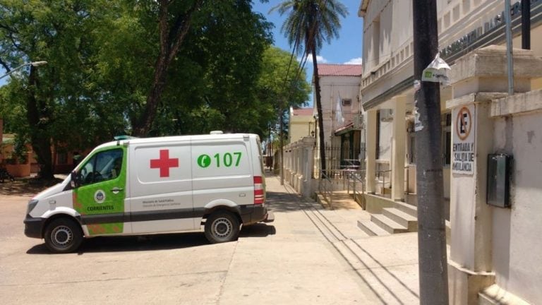 La beba llegó sin vida al Hospital de Mercedes.