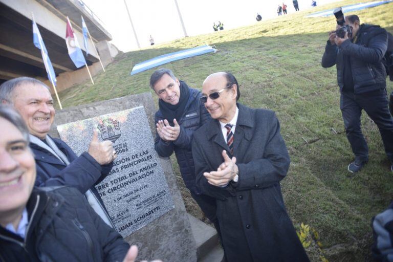 El cierre del Anillo de la Circunvalación se llevó a cabo este viernes, encabezado por el gobernador Juan Schiaretti.