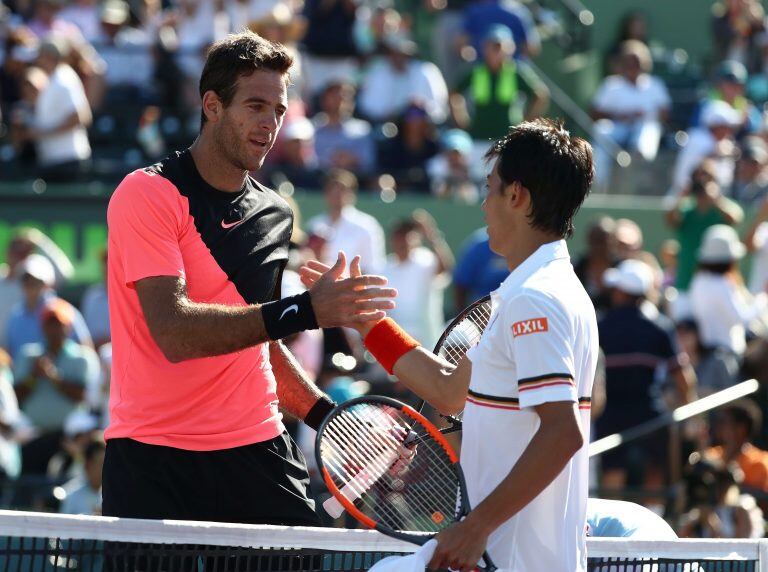 Del Potro avanzó a octavos de final de Miami. (Foto: AFP)