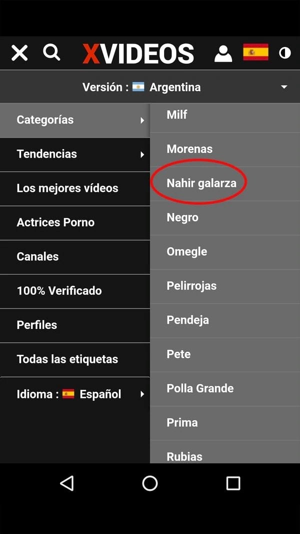 Nahir Galarza en Xvideos.com