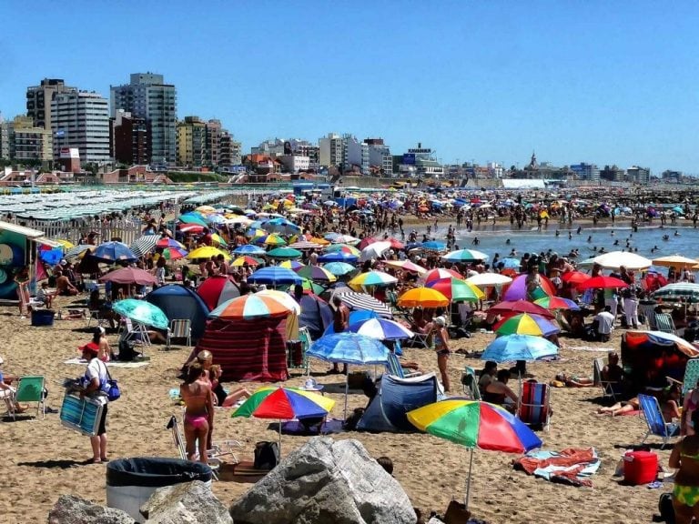 Verano en Mar del Plata.