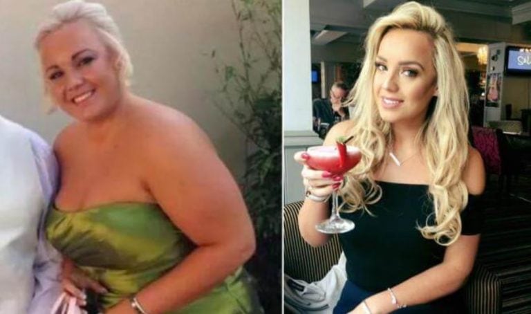 El impresionante cambio físico de una joven a la que su novio abandonó "por gorda" (Foto: Instagram/@jenatkinuk)